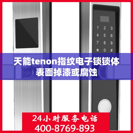 天能tenon指纹电子锁锁体表面掉漆或腐蚀