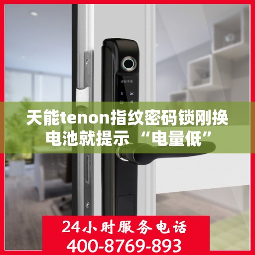 天能tenon指纹密码锁刚换电池就提示 “电量低”