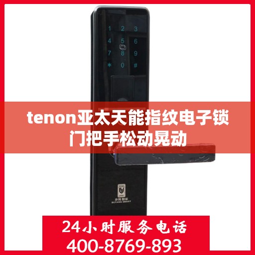 tenon亚太天能指纹电子锁门把手松动晃动