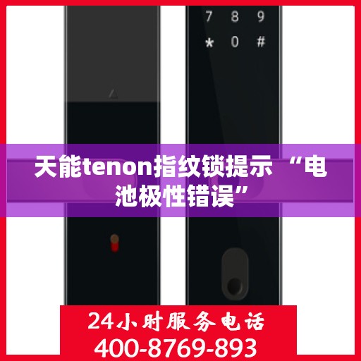 天能tenon指纹锁提示 “电池极性错误”