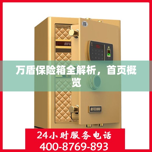 万盾保险箱全解析，首页概览