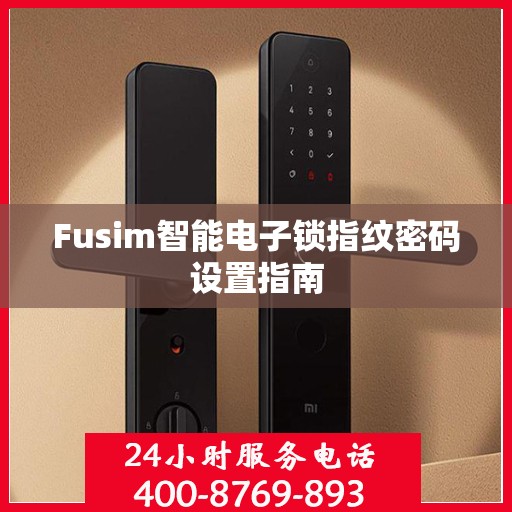 Fusim智能电子锁指纹密码设置指南